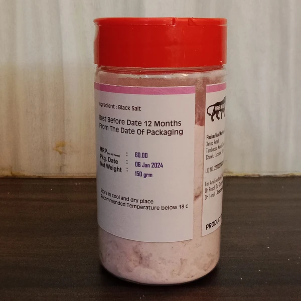 Xetoc Farmsganic Black Salt, 150gm