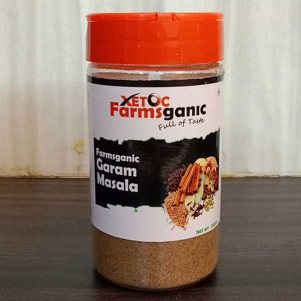 Xetoc Farmsganic Premium Garam Masala, 50gm