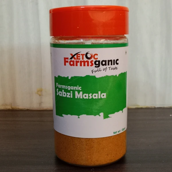 Xetoc Farmsganic Premium Sabzi Masala, 50gm