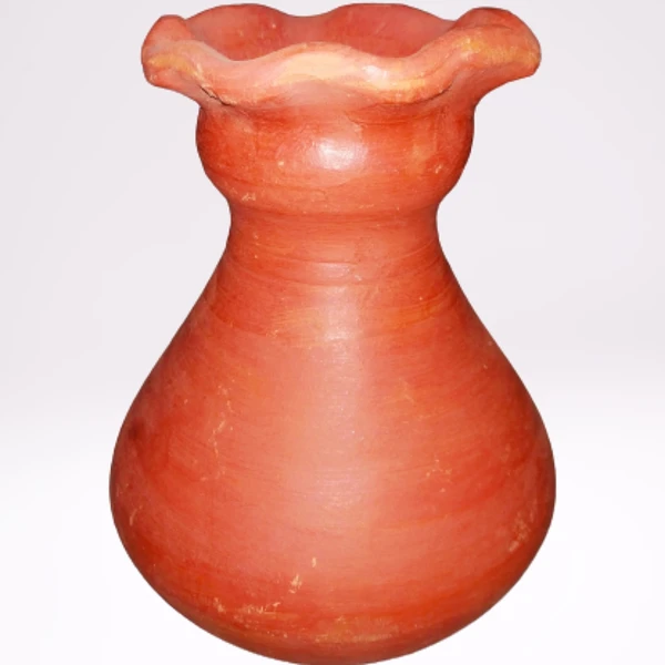 Clay Flower Vase 