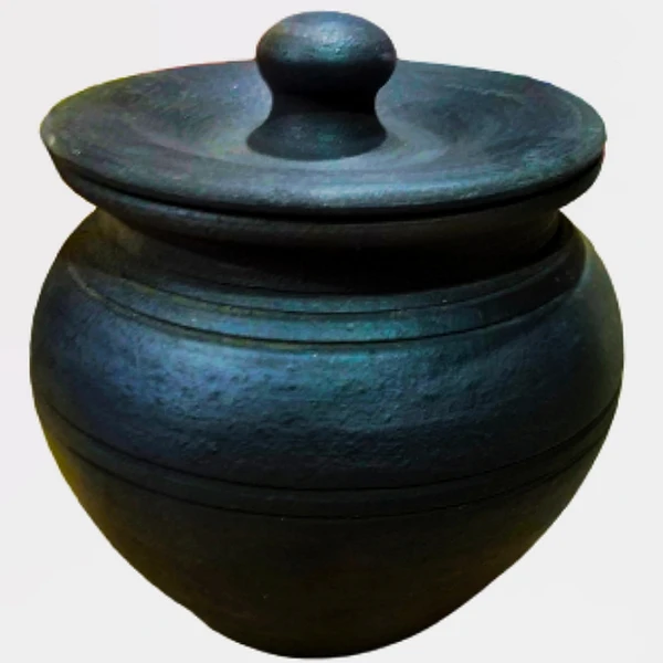 Black Clay Curd Bowl 600 ML