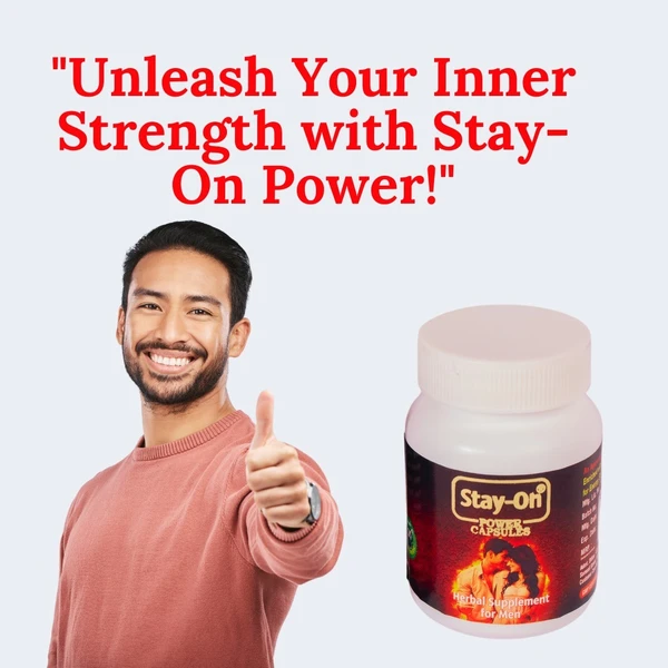 Stay-On Power Capsules - 1 Bottles X 30 Capsules