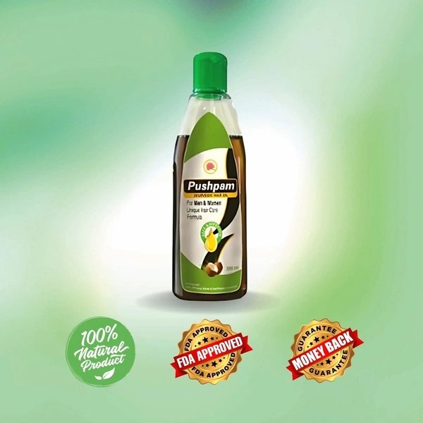 Pushpam Hair Oil  - 30 Days Pack (1 x 200 Ml)