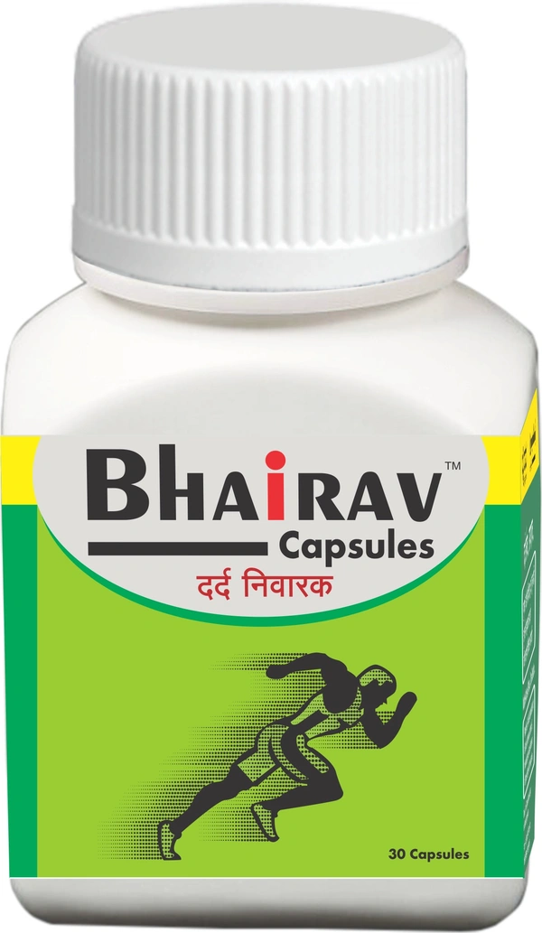 BHAIRAV PAIN RELIEVER CAPSULES - 1 X 30 Capsules