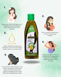 Pushpam Hair Oil – Herbal Hair Growth & Scalp Nourishment Oil for Strong, Shiny Hair (200ml) - 