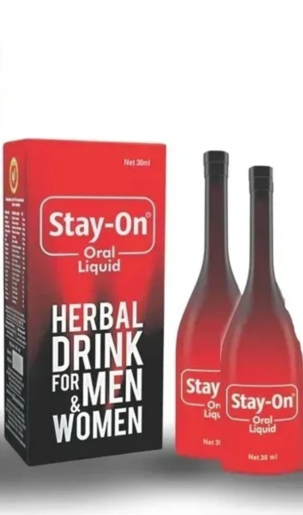 Stay-On Power 60 Capsules + Power Oil + Delay Spray + 2 x Oral Liquid