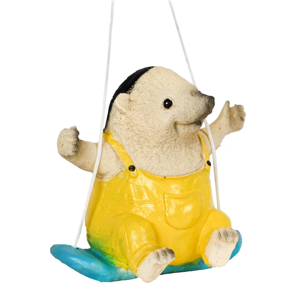 SWING PIG ON ROPE