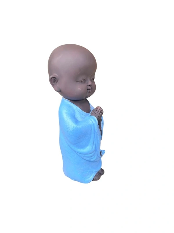 Namastey Monk - 10 Inch, Blue