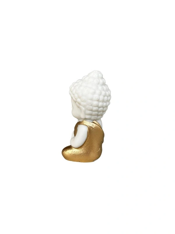 Miniature Buddha Staue Set Of 4 - 3 Inch