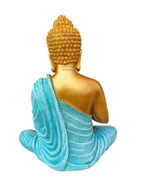 BLESSING HAND BUDDHA - 14 Inch, Green