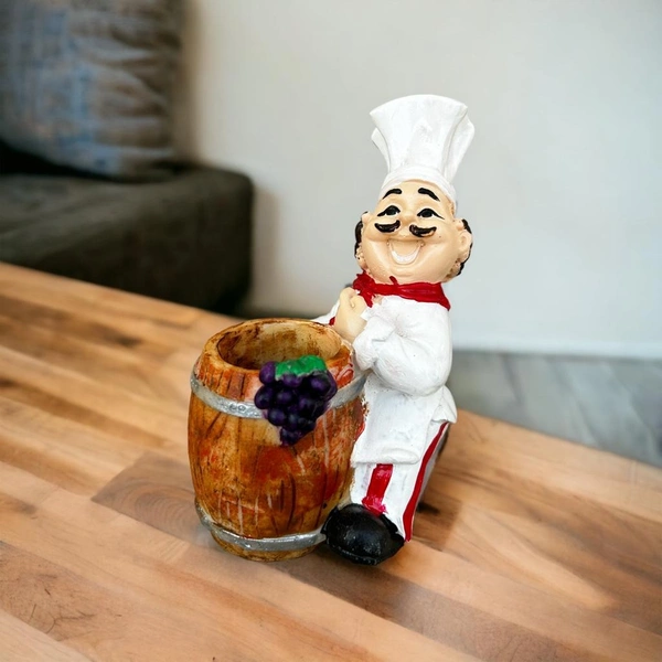 CHEF TOOTH PICK HOLDER - 4 INCH