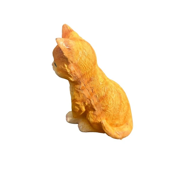 Mini Home Decor Cat staue - 5 inch, multi