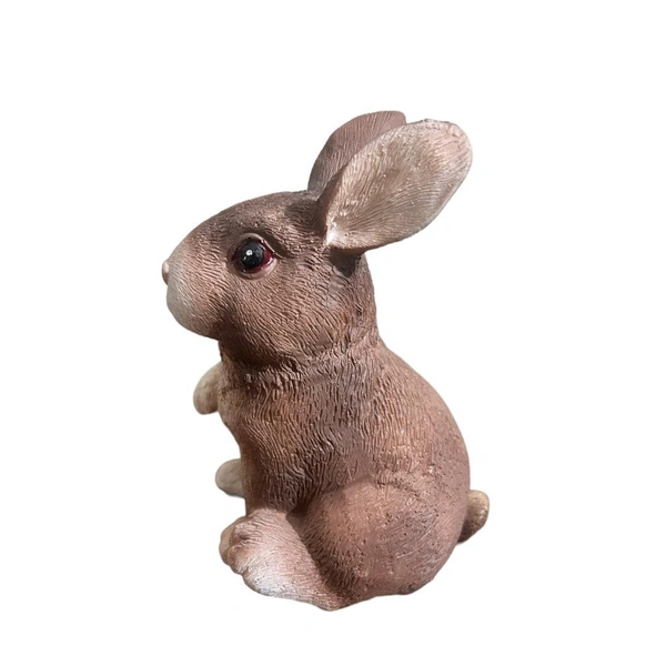 Mini Home Decor rabbit staue - 5 inch, Multi