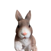 Mini Home Decor rabbit staue - 5 inch, Multi