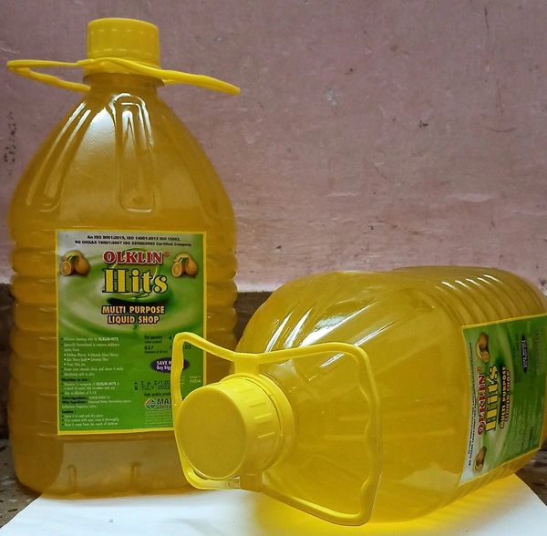 Dishwash Liquid - Hits - Yellow, 4Ltr