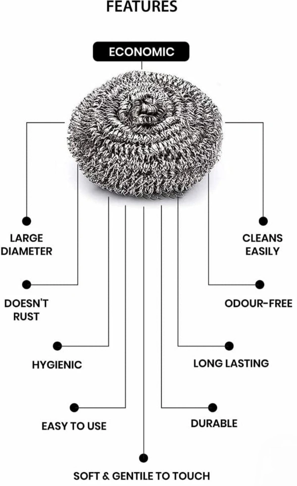 SS Scrubber - Medium