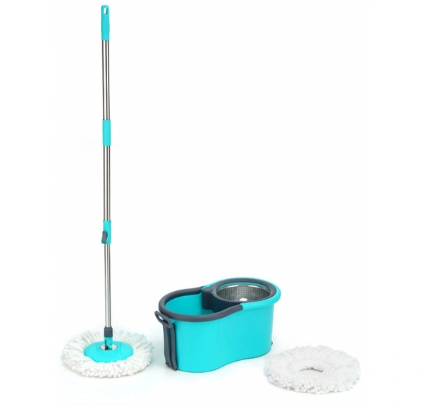 Steel Spin Mop With Bucket - 119 cm