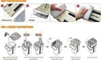 Scratch Cleaning Mop - 4.2 Feet