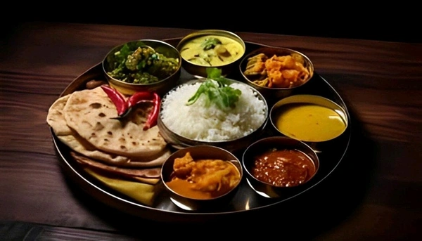 Veg Maharaja Thali At Your Doorstep 