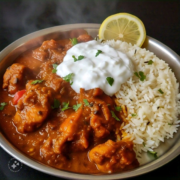 Chicken Masala Rice Dahi At Your Doorstep 