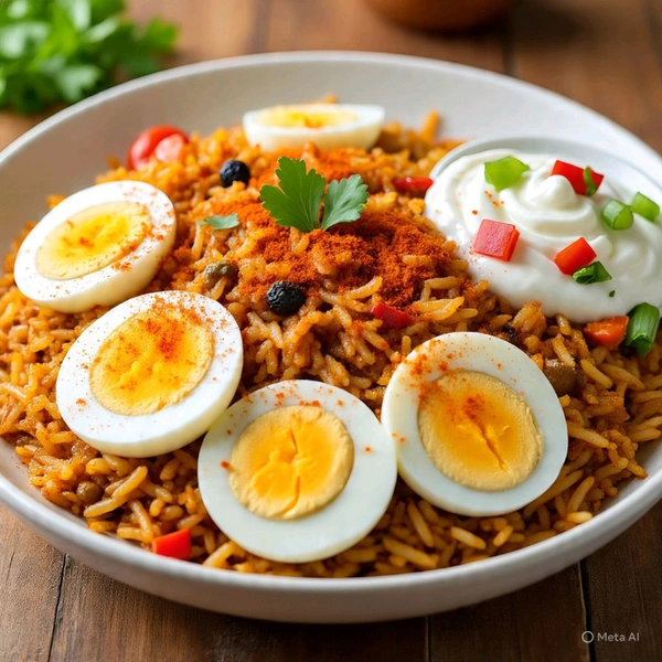 Masala Anda Rice