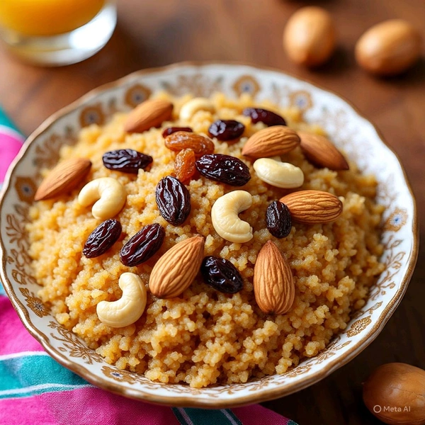 Dry Fruits Sheera 
