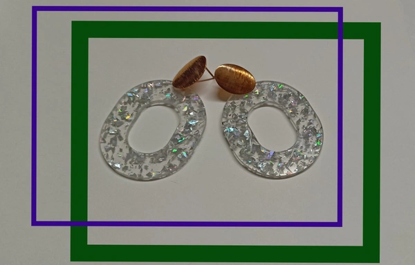 Transparent Ear-Rings👒