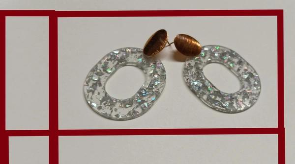 Transparent Ear-Rings👒