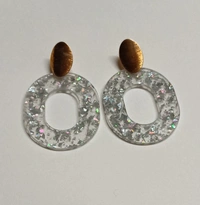 Transparent Ear-Rings👒