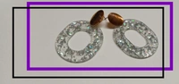 Transparent Ear-Rings👒