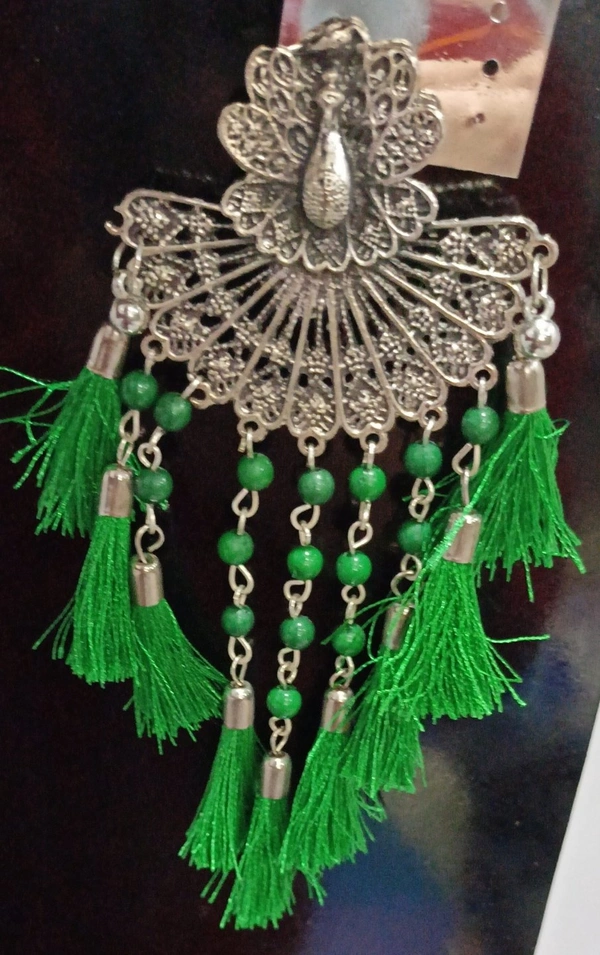 Green Tassel Peacock