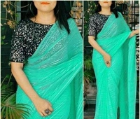 Satin Chiffon zari