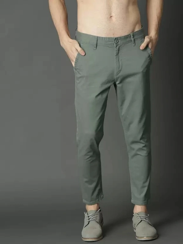 Cotton Blend Trousers ( imt )