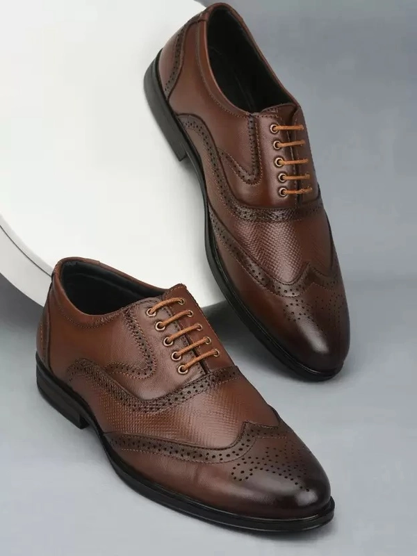 Genuine Leather Lace Up For Men  ( imt )