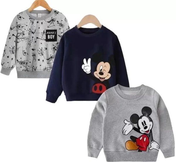 Boys & Girls Full Sleeve Printed Sweatshirt ( imt )