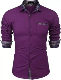 Men Regular  Spread Collar Casual Shirt ( IMT )