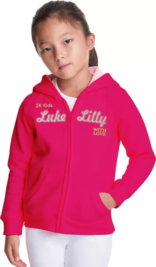Girls Hooded Sweatshirt  ( IMT )