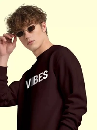 Men full sleeve printed sweatshirt