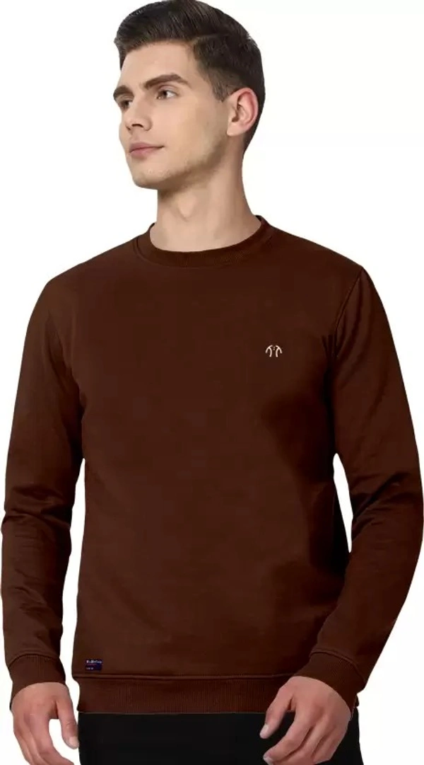 MENS SOLID SWEAT SWEATSHIRT