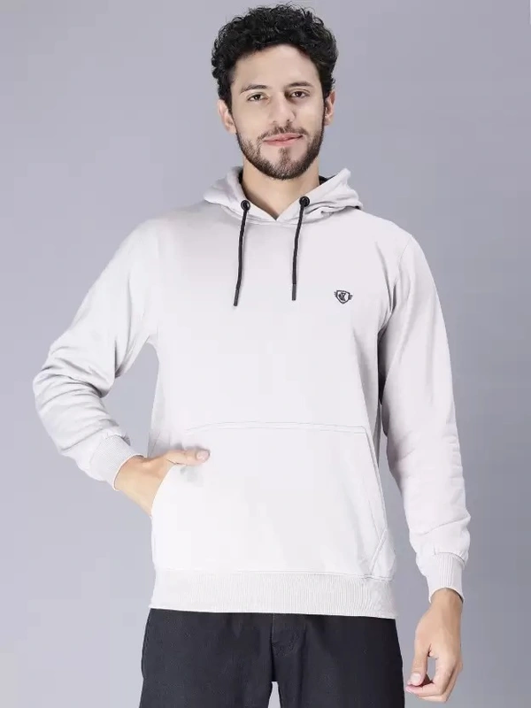 MENS SOLID HOODEN SWEAT SWEATER