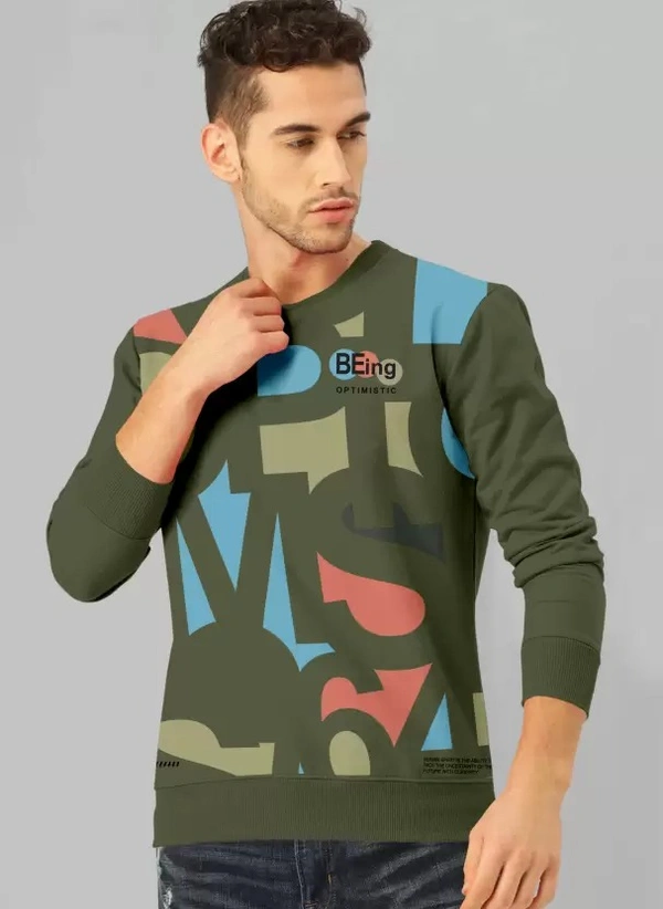 MENS SOLID SWEAT SHIRT