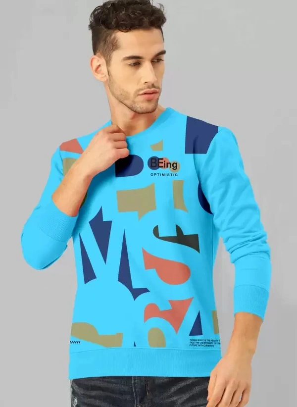 MENS SOLID SWEAT SHIRT
