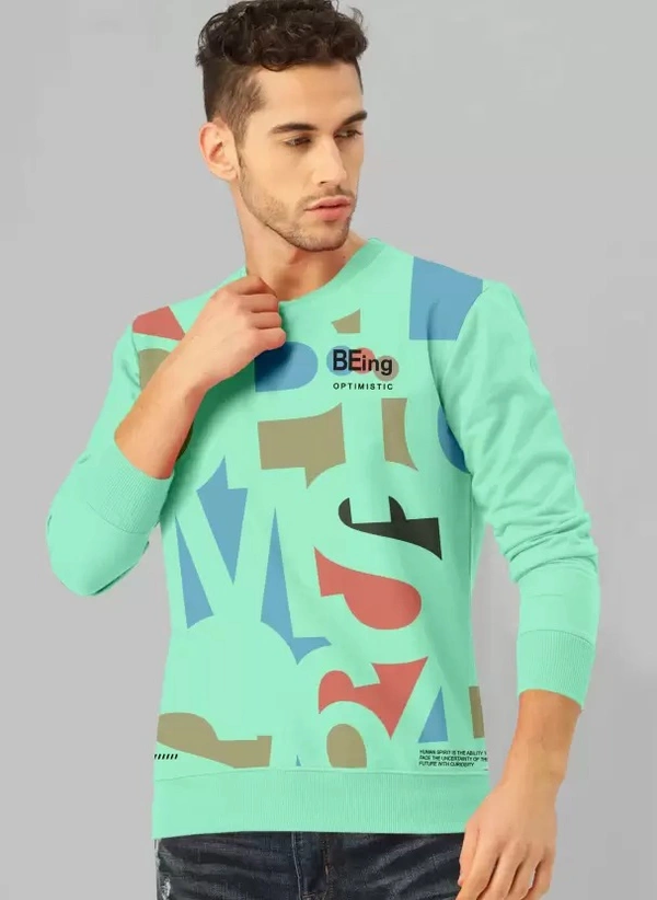 MENS SOLID SWEAT SHIRT