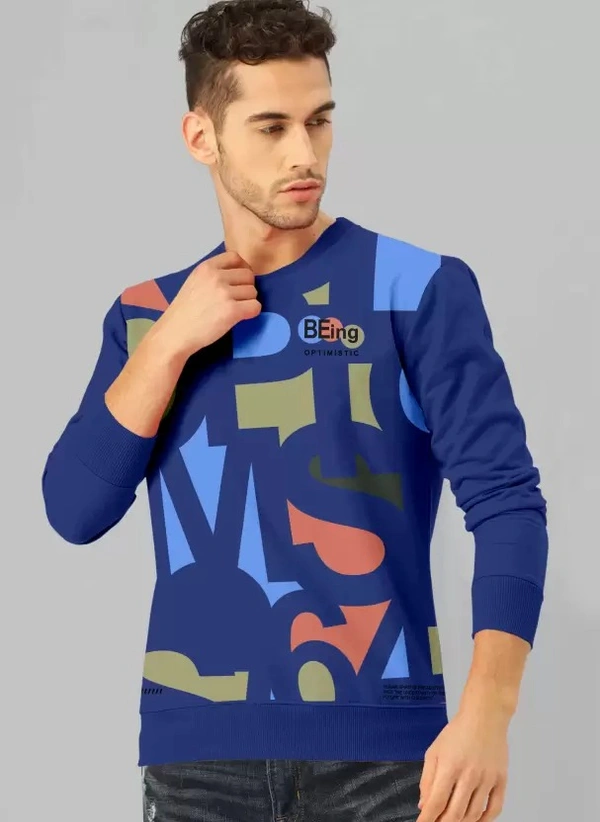 MENS SOLID SWEAT SHIRT