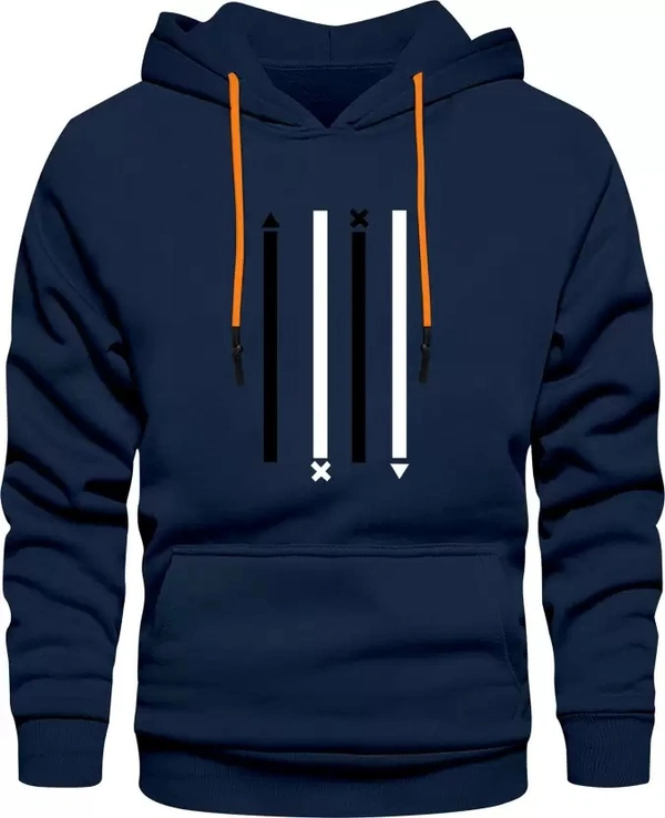 MENS  Solid Hooded Sweatshirt