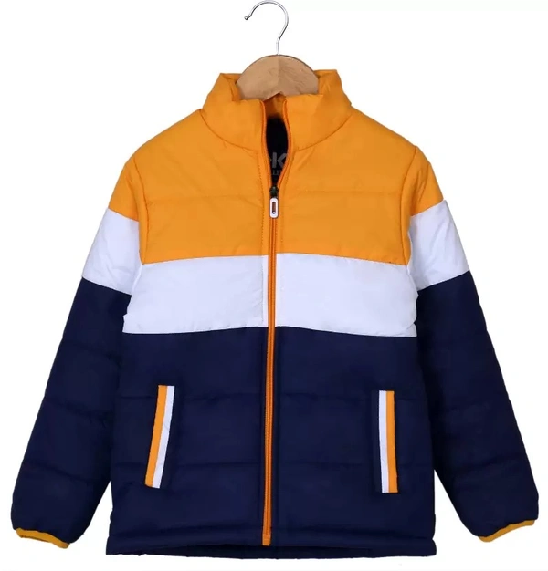 Boys Colorblock Casual Jacket 