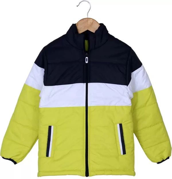Boys Colorblock Casual Jacket 