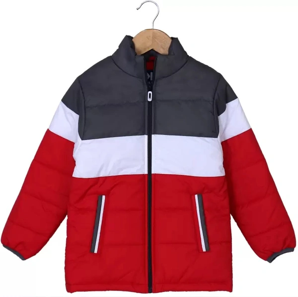 Boys Colorblock Casual Jacket 