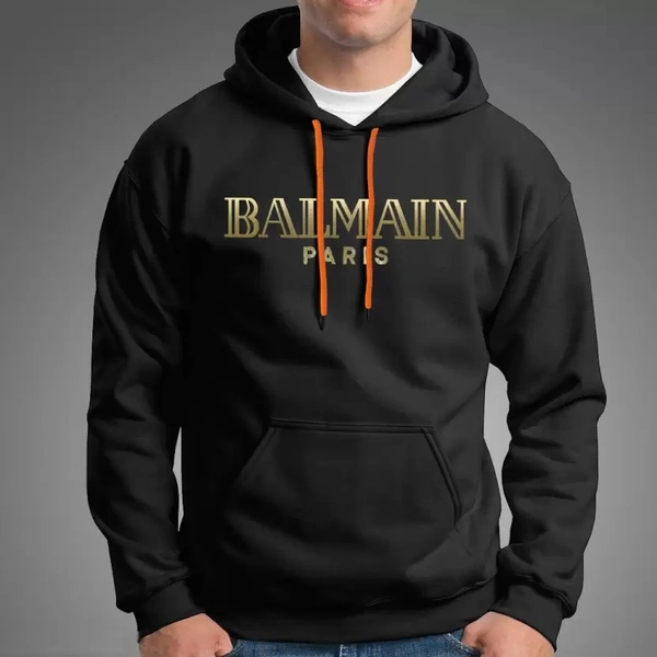 Men Full Sleeve Printed Hooded Sweatshirt