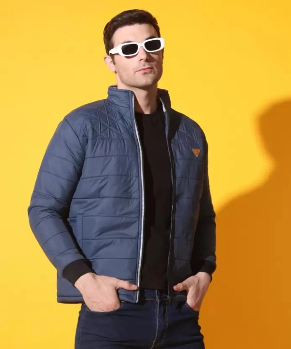 Men Solid Padded Jacket